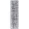World Rug Gallery Contemporary Distressed Bordered Soft Runner Rug 2' x 7' Gray 3007GRAY2X7 - alternate 6